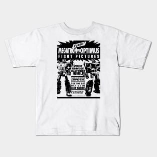 TRANSFORMERS FIGHT POSTER - 2.0 Kids T-Shirt